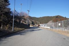 東側道路状況